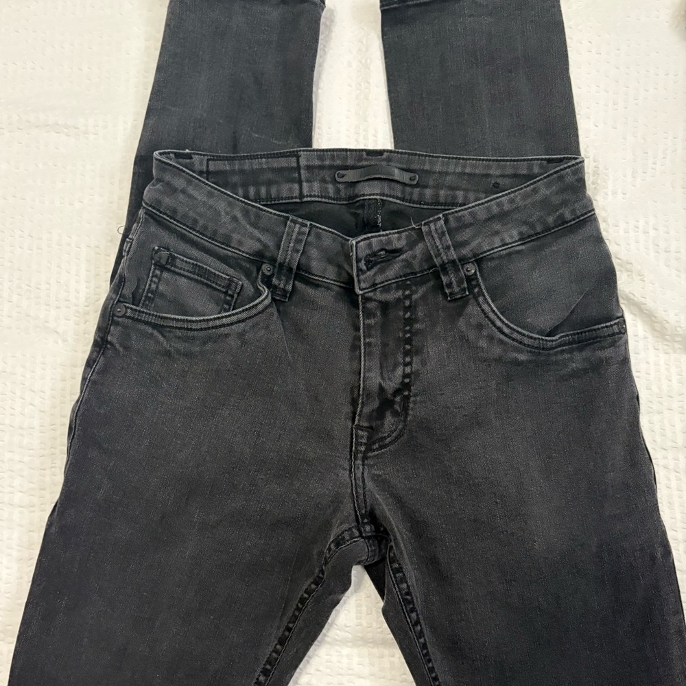 Americanino Black Jeans with Tan Lining